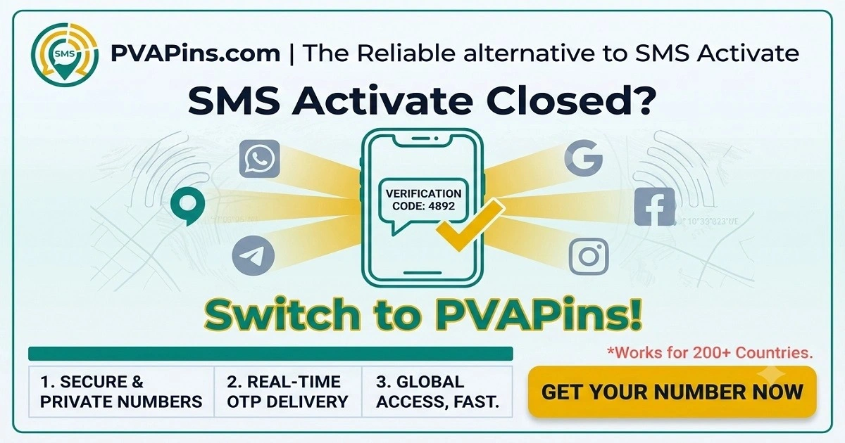SMS Activate Closed: What to Use for Verification Now